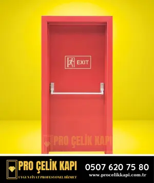 Zeytinburnu Yangın Kapısı - Model 6